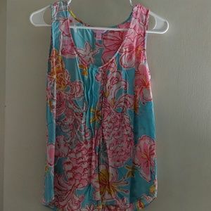 SILK Lilly Pulitzer swing top
